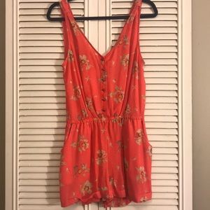 Floral Romper from Urban Outfitters (M)